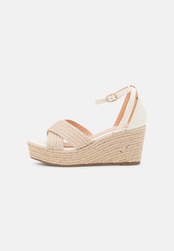 Sandales Anna Field Espadrillas Wedge platform Boucle Beige Femme | HCD-9007967